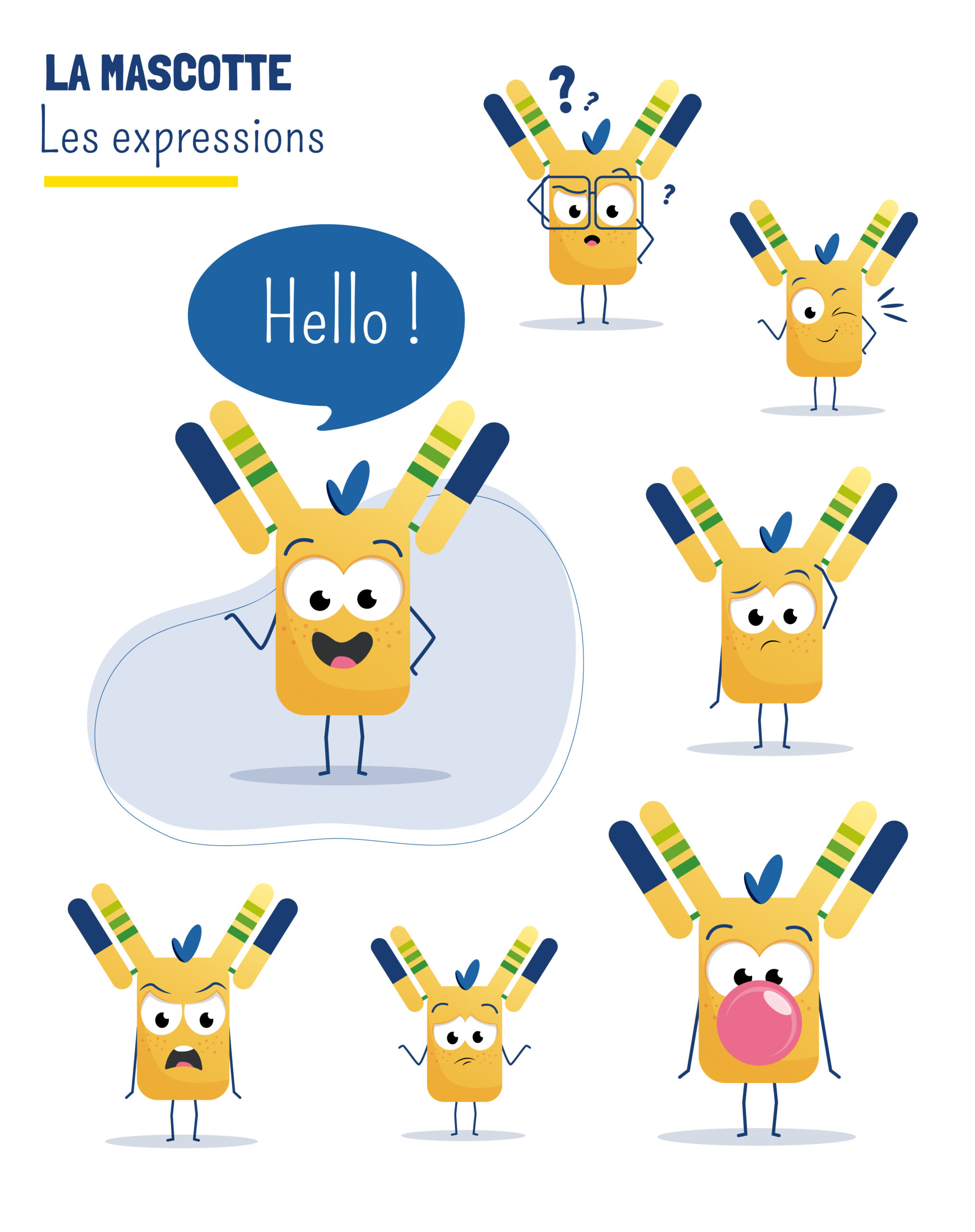 expressions mascotte